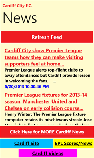 Cardiff Football News 1.2.0.0