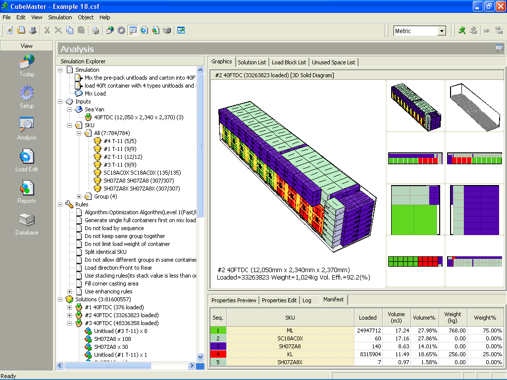 Cargo Load Plan - CubeMaster 10.7.3.3
