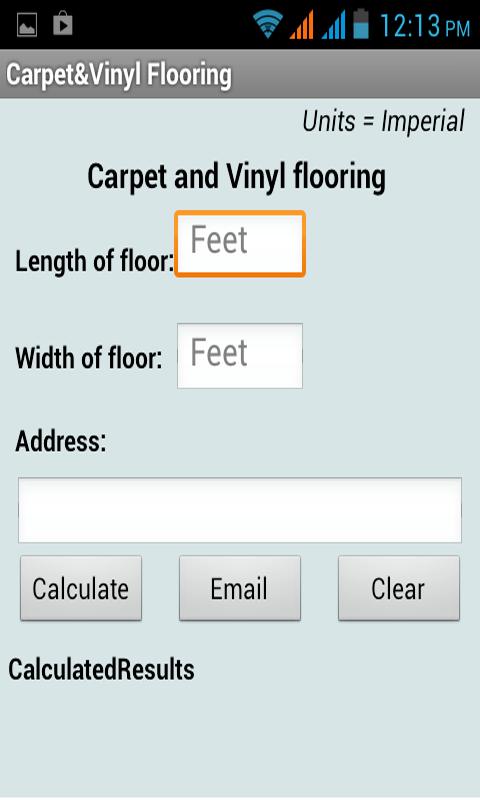 Carpet & Vinyl Flooring Calc 1.0