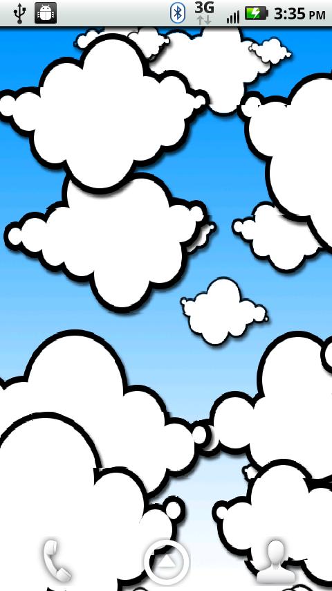 Cartoon Clouds Live Wallpaper 2.0.3