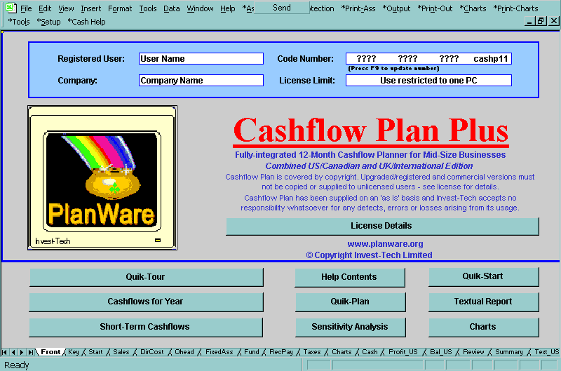 Cashflow Plan Free 1.31