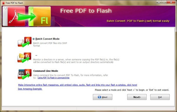 Cbxsoft Free PDF to Flash 1.0