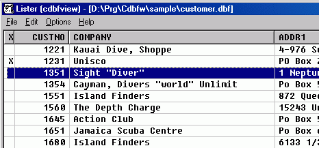 CDBFview 1.30