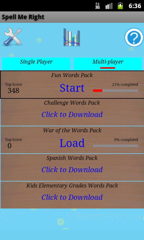 Challenge Words Pack 1.1