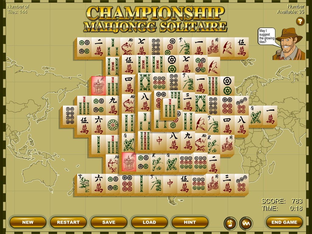 Championship Mahjongg Solitaire for Windows 7.50