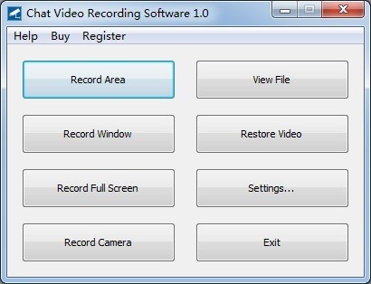 Chat Video Recording Software 1.1