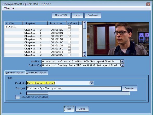 CheapestSoft DVD to MPEG Converter 2.0.12