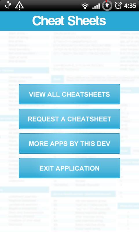 Cheat Sheets 1.0