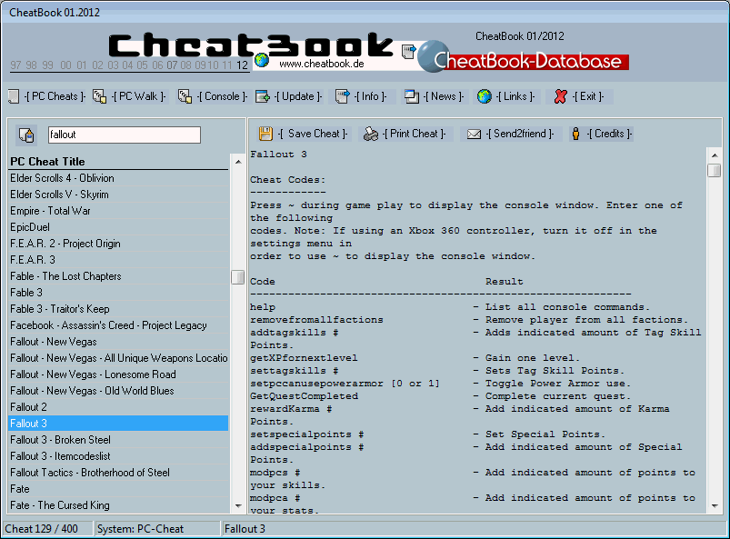CheatBook Issue 01/2012 01-2012 1.0