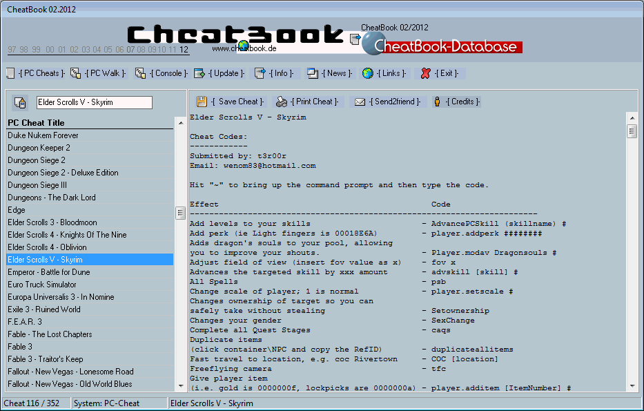 CheatBook Issue 02/2012 02-2012 1.0