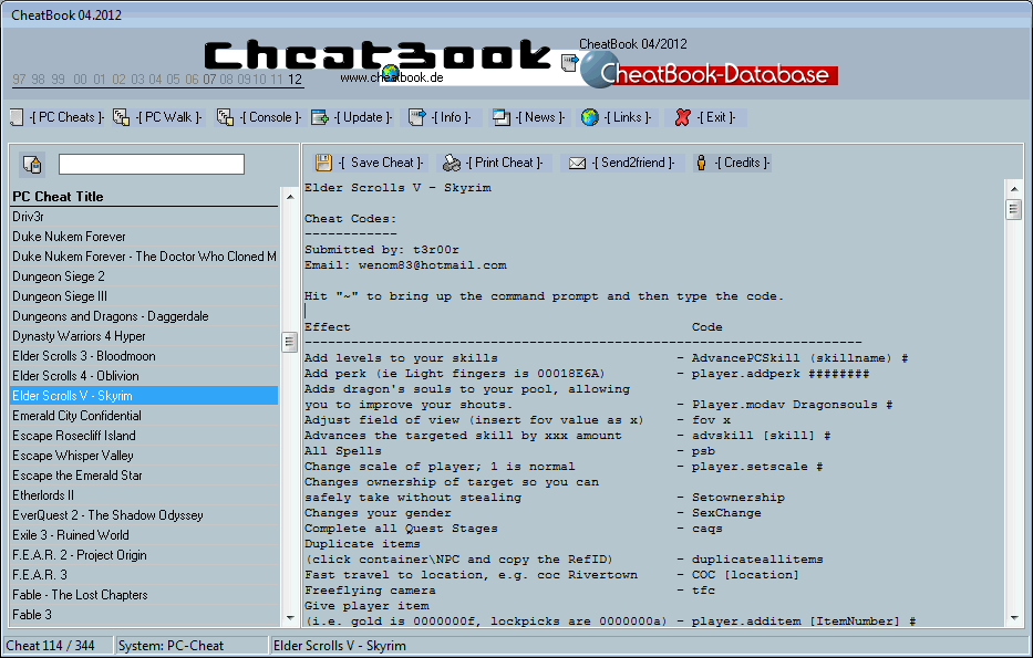 CheatBook Issue 04/2012 04-2012 1.0