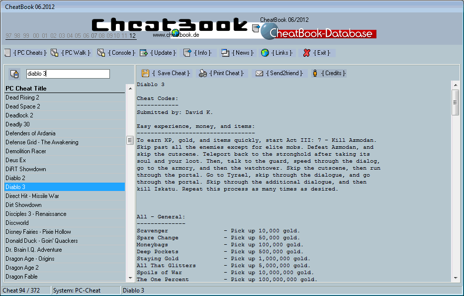 CheatBook Issue 06/2012 06-2012 1.0