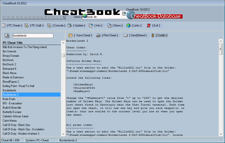 CheatBook Issue 10/2012 10-2012 1.0
