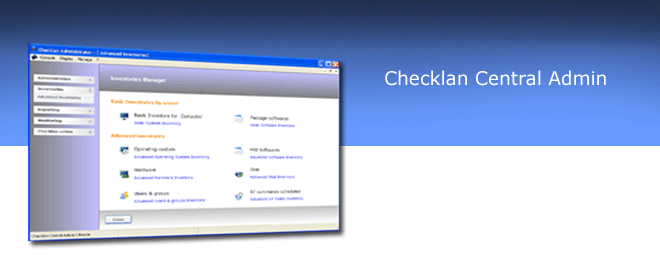 Checklan Central Admin 4.1.1