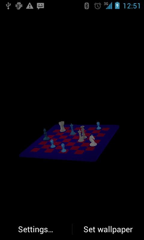 Chess 3D Live Wallpaper 3.0