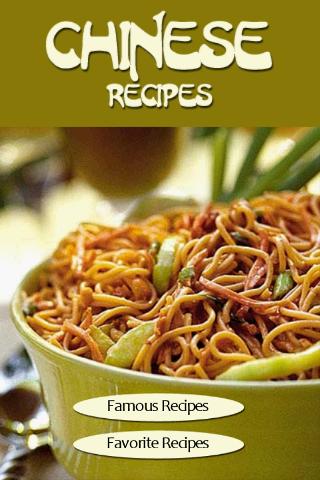 Chinese Recipes - Cookbook 1.2