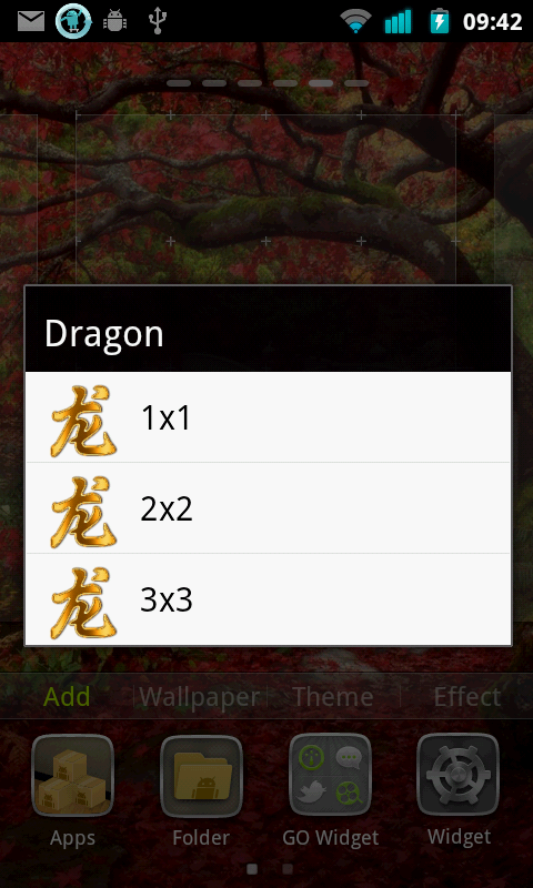 Chinese Zodiac Widget - Dragon 1.0