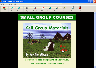 Christian Cell Group Materials 1