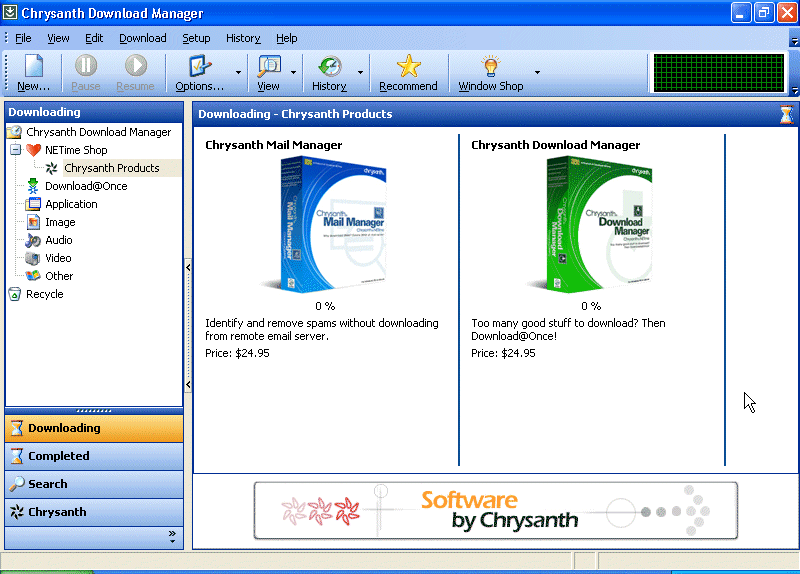 Chrysanth Download Manager 1.6