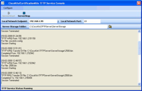 CiscoKits CCNA TFTP Server 1.0