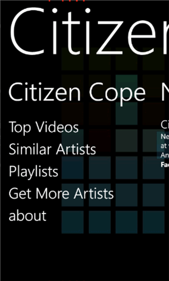 Citizen Cope - JustAFan 1.0.0.0
