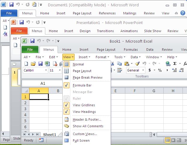 Classic Menu for Office Enterprise 2010 and 2013 5.51