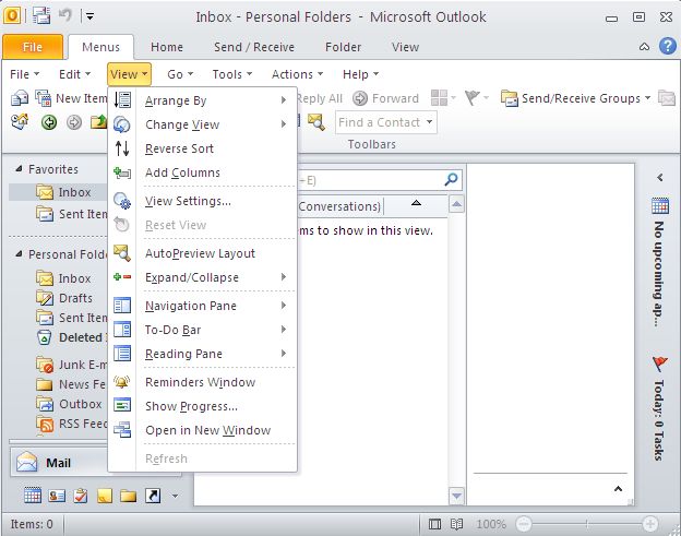 Classic Menu for Outlook 2010 3.01