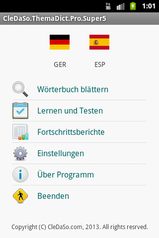 CLASSIFIED Dict.: ENG-GER-ESP 2.0