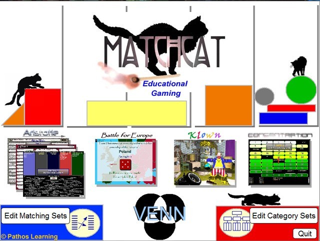 Classroom Matching and Category Games 1.2