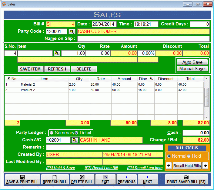 Cleantouch POS (Point of Sales) Software 1.0