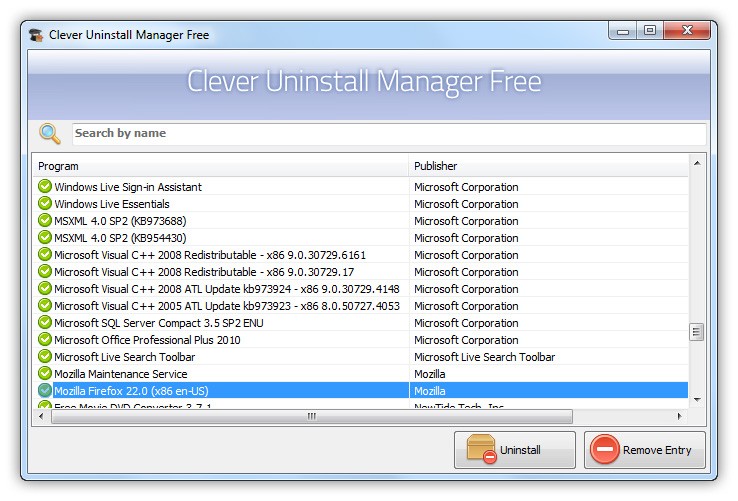 Clever Uninstall Manager Free 4.2.1