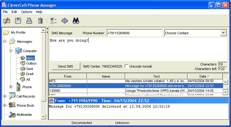 CleverCell Phone Manager 1.2