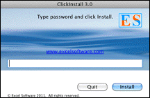 ClickInstall MacOSX 3.0.1