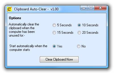 Clipboard Auto Clear 1.01.31