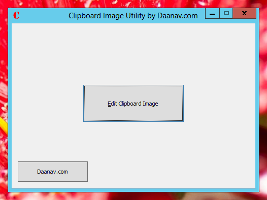 Clipboard Image Utility 1.00