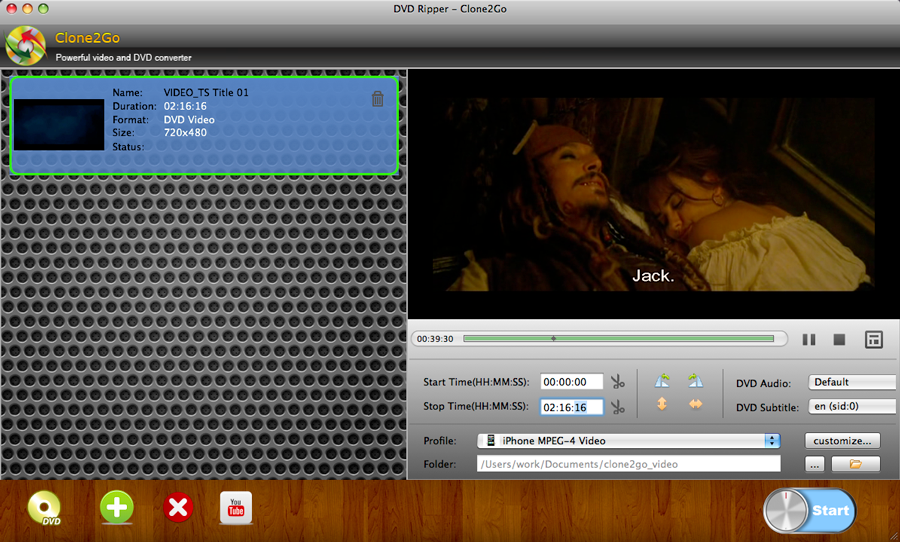 Clone2Go DVD Ripper for Mac 3.4.0