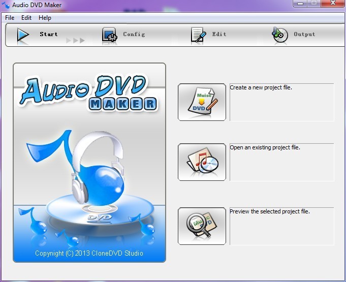 CloneDVD Studio Audio DVD Maker 2.0.3.0