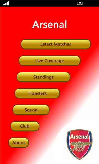 ClubSPORTS Arsenal 1.1.0.0