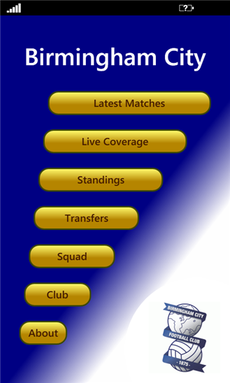 ClubSPORTS Birmingham City 1.0.0.0