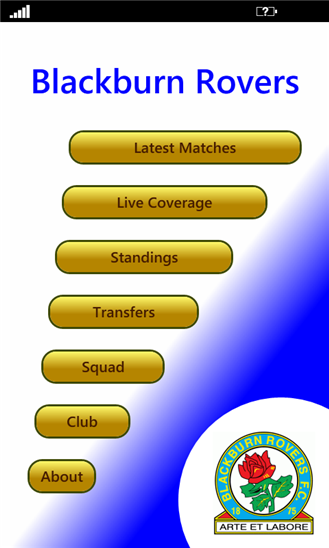 ClubSPORTS Blackburn Rovers 1.0.0.0