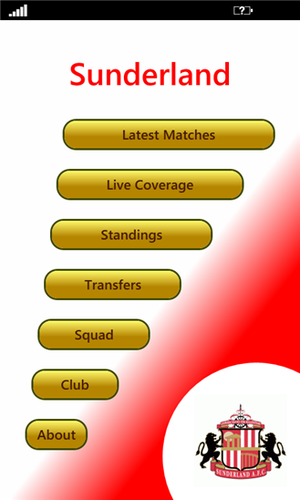 ClubSPORTS Sunderland 1.0.0.0