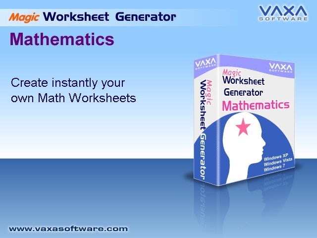 CMZ2 Worksheet Generator for Math 1.7