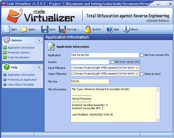 Code Virtualizer 1.280