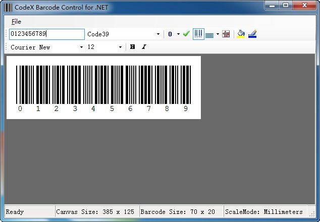 CodeX Barcode Control for .NET 1.0