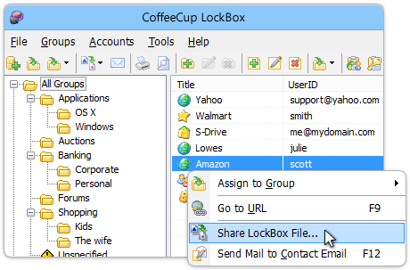CoffeeCup LockBox 4.0.90