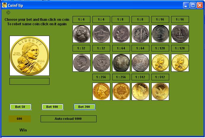 Coin flip game 1.0.0.1