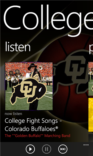 College Fight Songs - Colorado Buffaloes 1.0.0.0