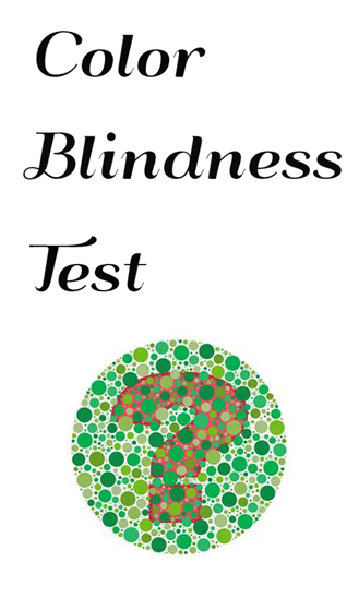 Color BlindnessTest 1.0.0.1