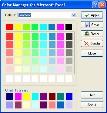 Color Manager for Microsoft Excel 2.0.1.23