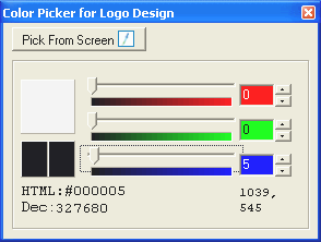 Color Picker for Logo Design 1
